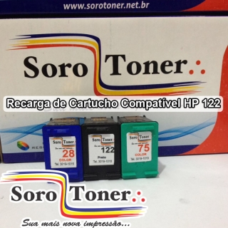 Recarga de Cartucho Compatível 122  Recarga de Cartucho Compatível 122